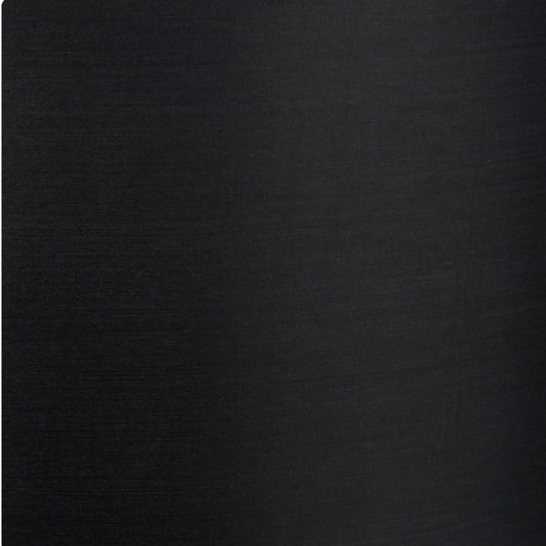 Zara 45cm Black Silk Lined Cylinder Lampshade