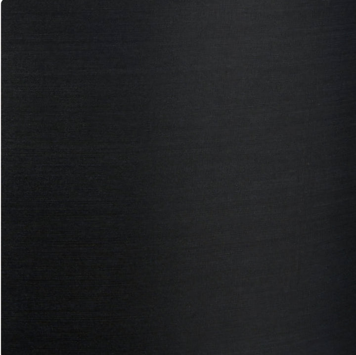 Zara 45cm Black Silk Lined Cylinder Lampshade
