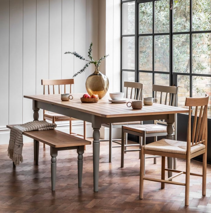 Eton Extending Dining Table/Prairie 6 seater