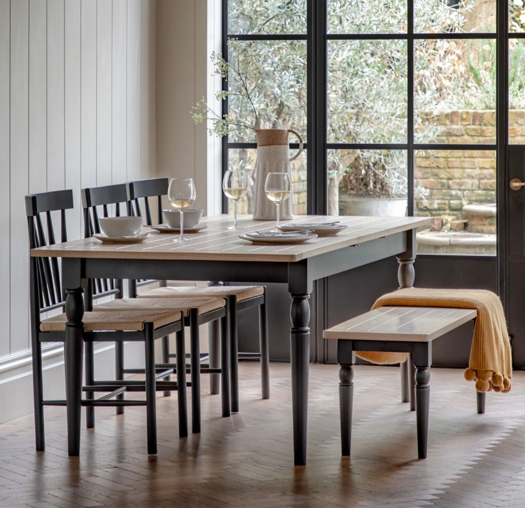 Eton Extending Dining Table/Meteor 6 seater