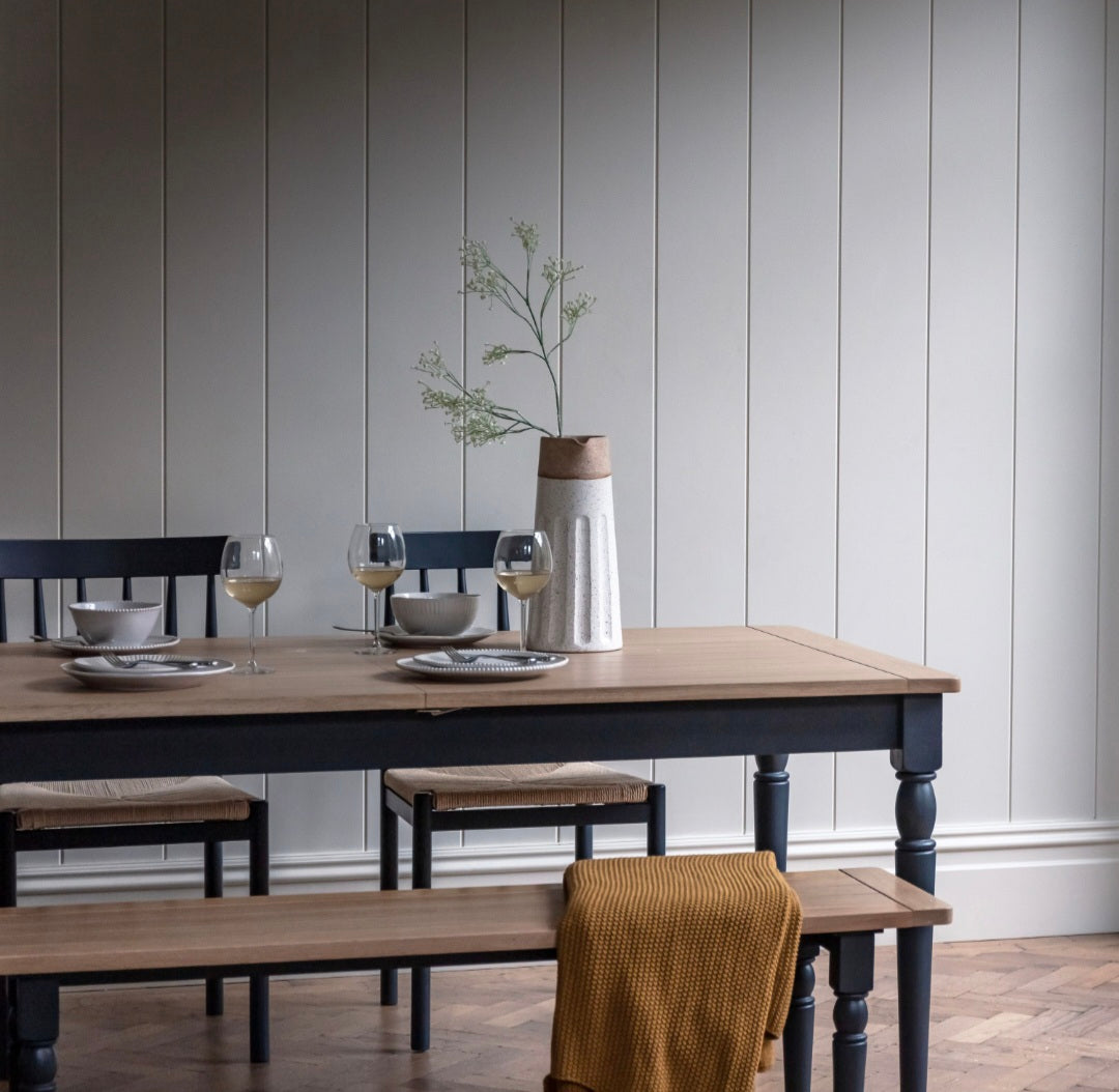 Eton Extending Dining Table/Meteor 6 seater