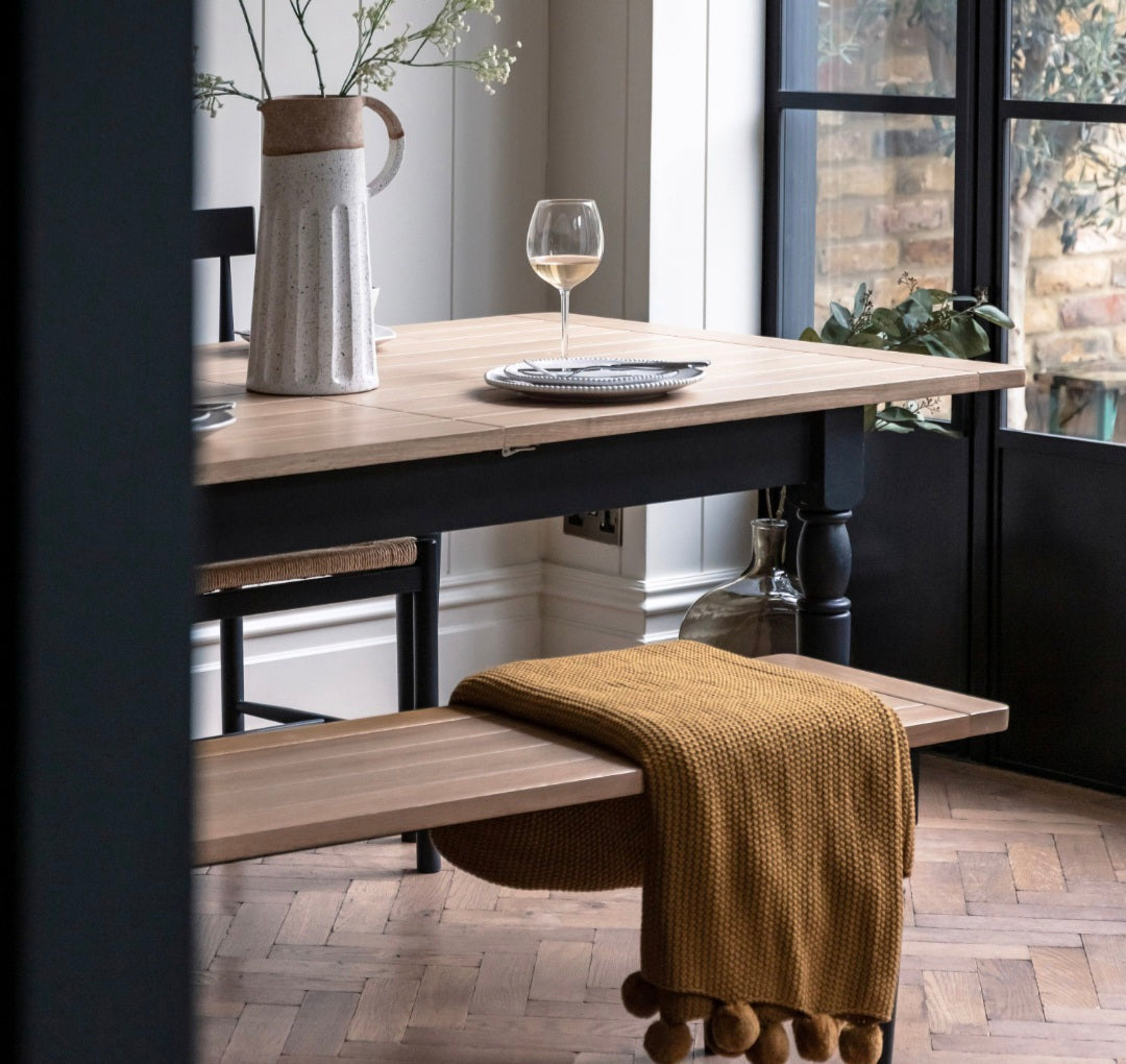 Eton Extending Dining Table/Meteor 6 seater