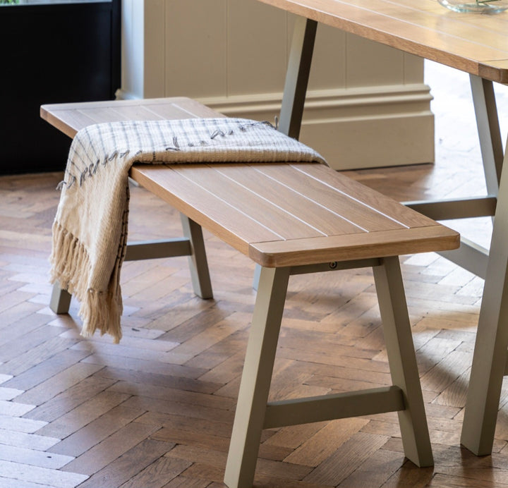 Eton Trestle Bench/Prairie