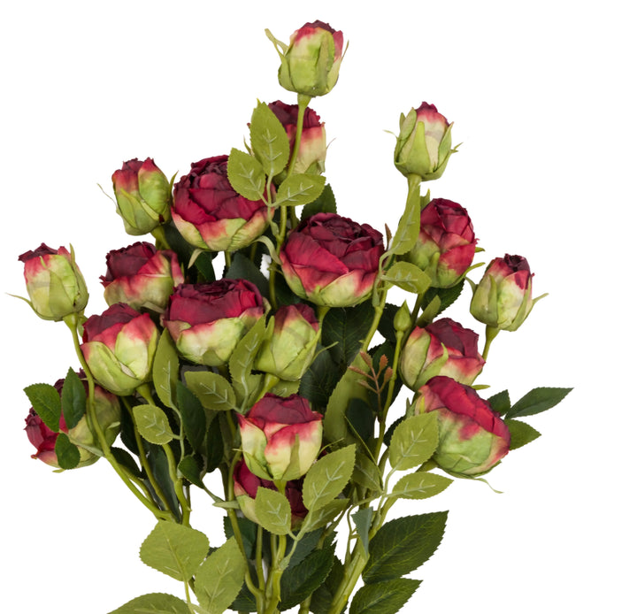 Faux Stem Vintage Rose 6pk