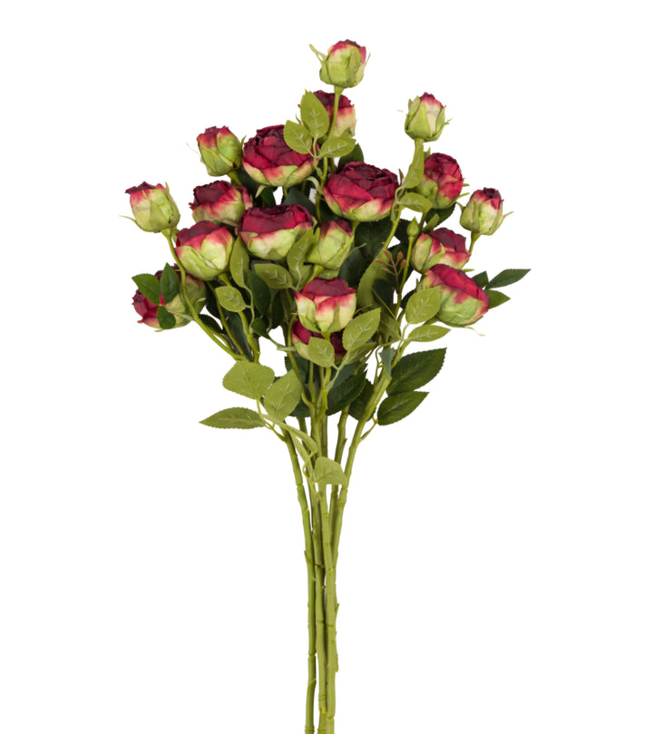 Faux Stem Vintage Rose 6pk