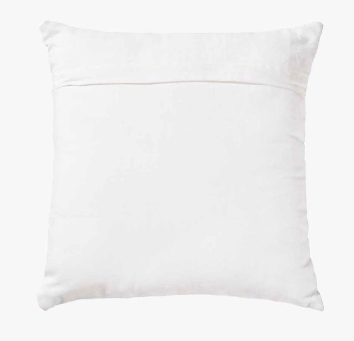 Indoor Outdoor Black and White Inca Design Scatter Cushion