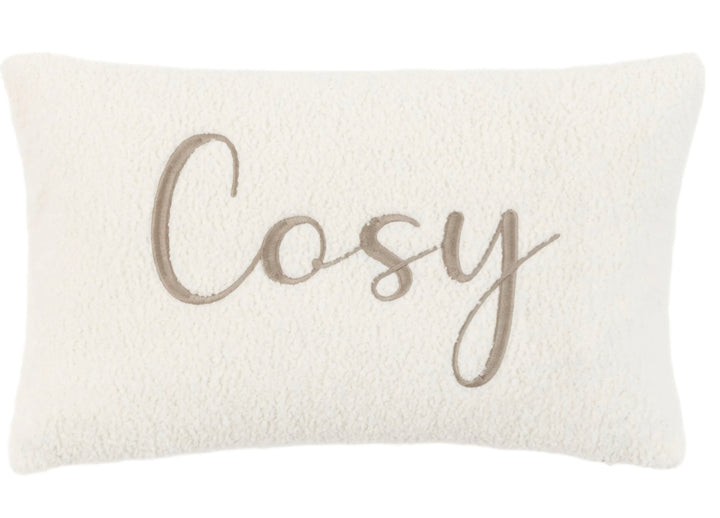 Cosy Embroidered Cushion