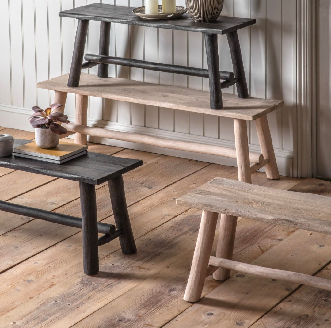 Alberta Wooden Bench Small