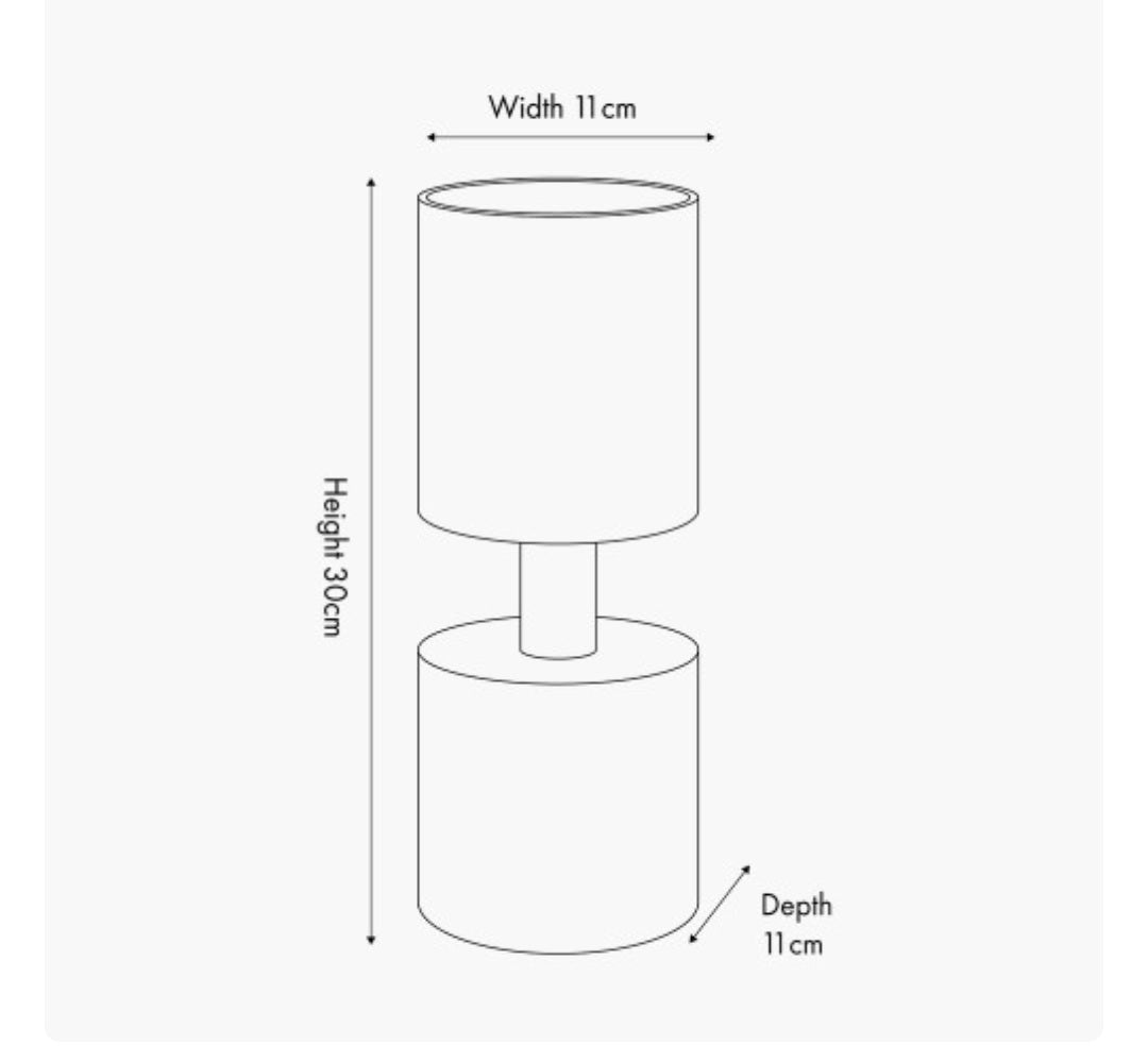 Matt Black Metal Pillar Candle Holder