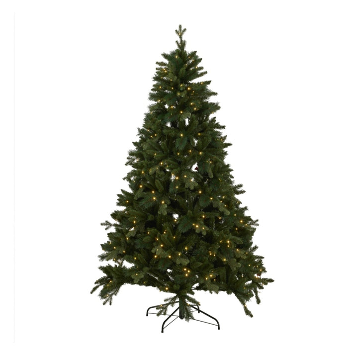 Green Forest Fir Pre-Lit 400L Led Christmas Tree