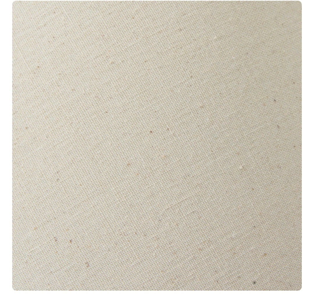 Seychelles 25cm Cream Slubby Cotton Empire Lampshade