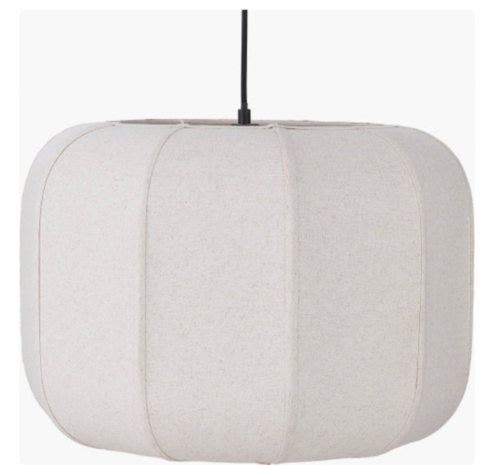 Oscar Natural Linen Structured Pendant