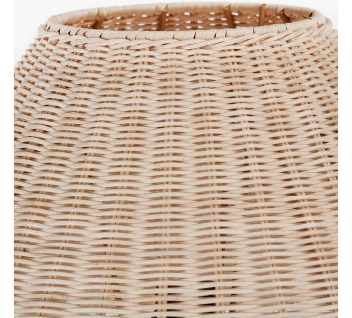 Hali Rattan Base and Shade Floor Lamp