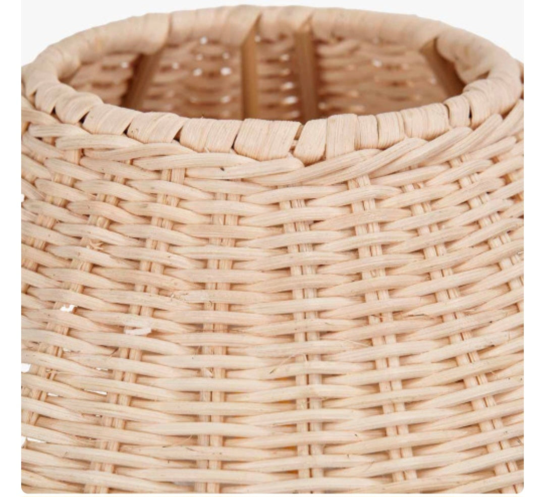 Hali Rattan Base and Shade Table Lamp
