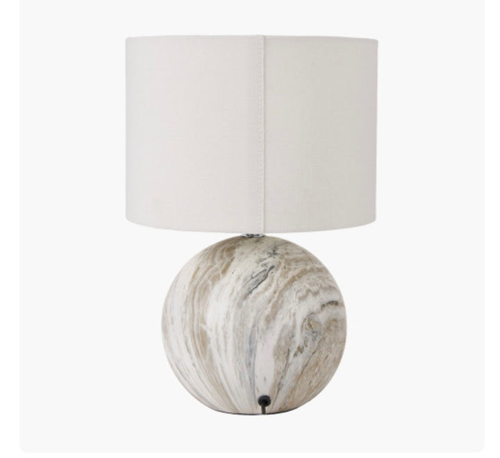 Viejo Grey Stone Effect Ceramic Table Lamp