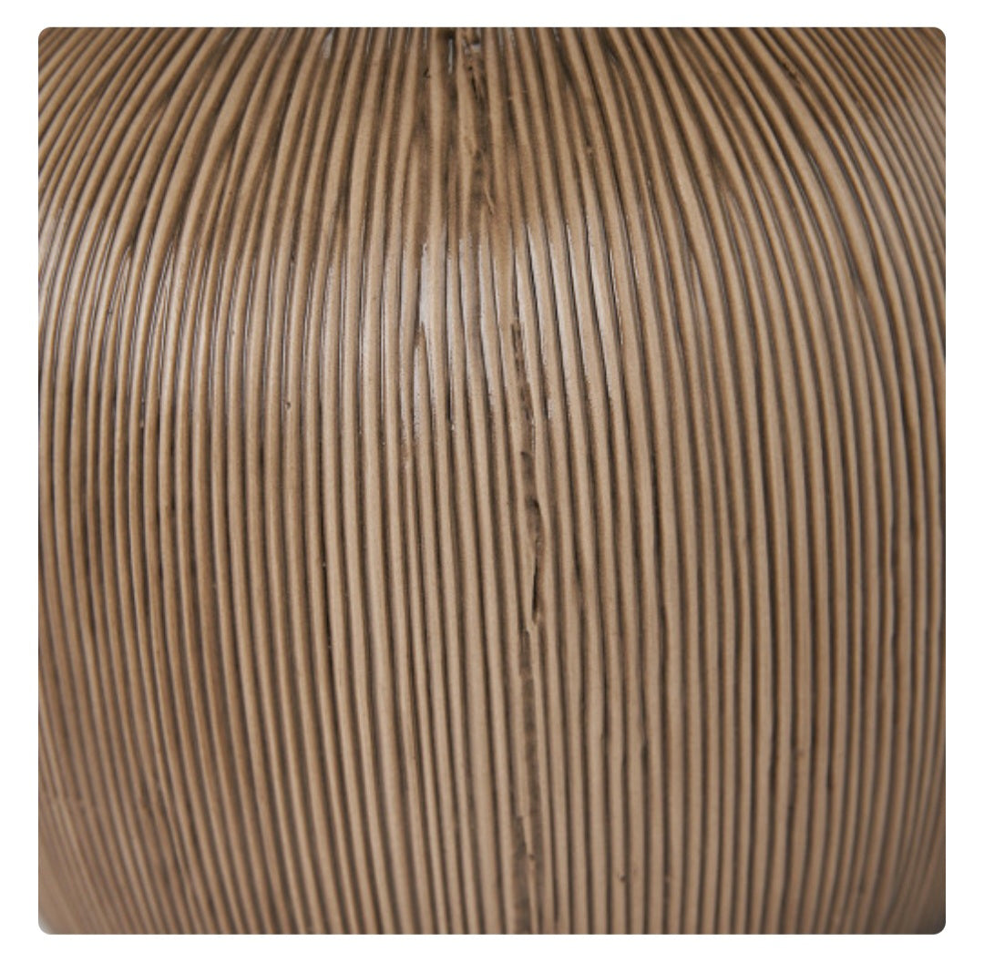 Greta Brown and Black Textured Ceramic Table Lamp