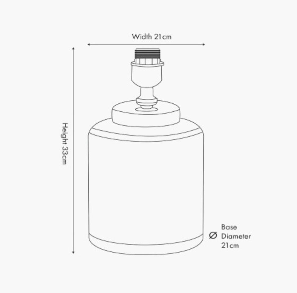 Thea Lillac and Gold Leaf Ceramic Table Lamp Base