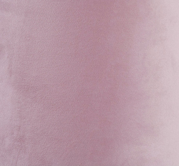 Rene 35cm blush Velvet Cylinder Lampshade