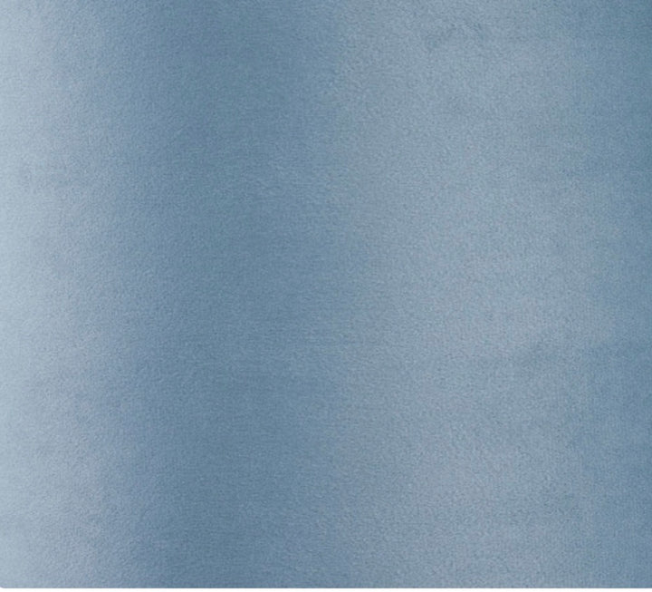 Rene 35cm Duck Egg Velvet Cylinder Lampshade