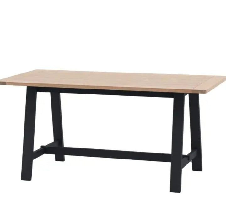 Eton Trestle Dining Table |meteor