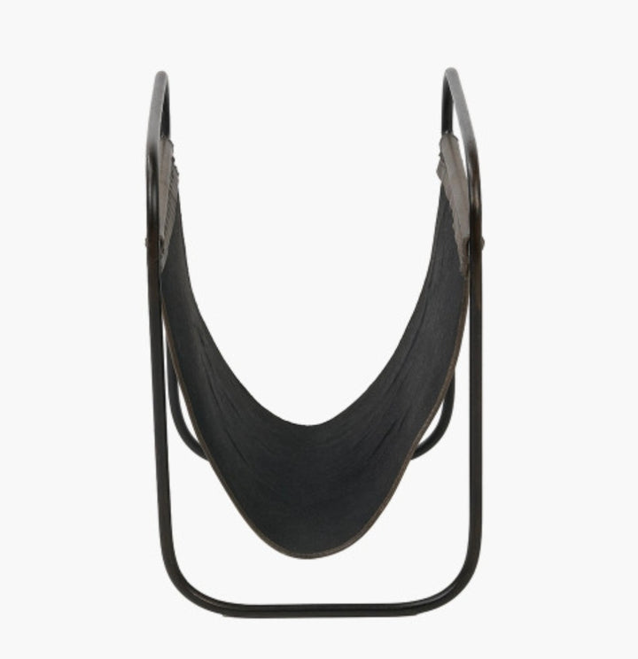 Eliseo Peppercorn Leather Magazine Rack