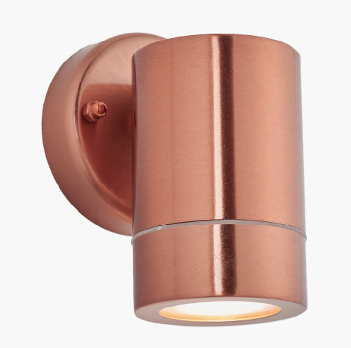 Lantana Copper Metal Fixed Spot Wall Light