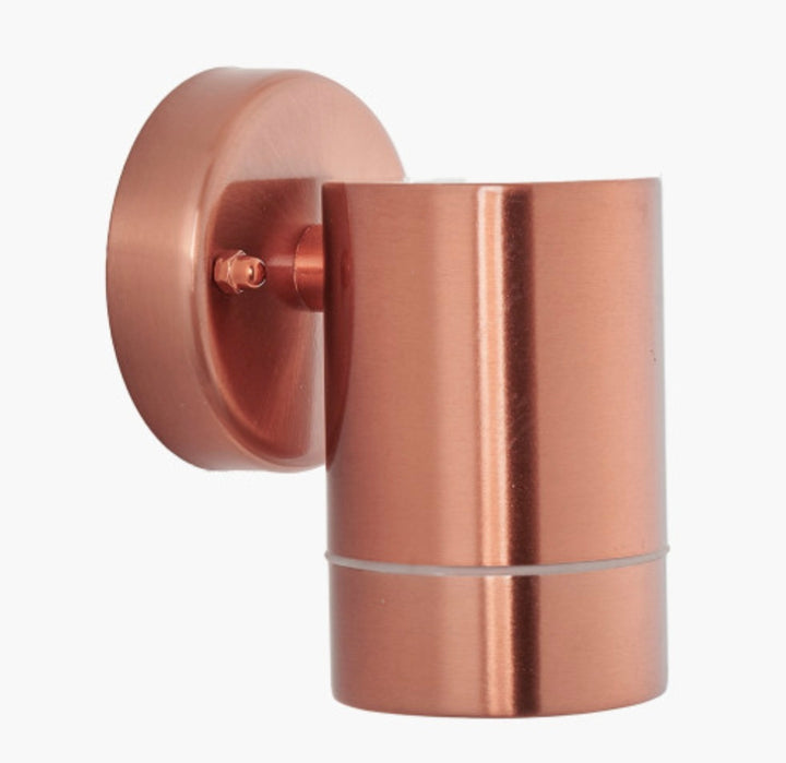 Lantana Copper Metal Fixed Spot Wall Light