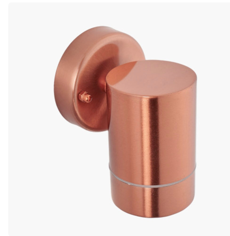 Lantana Copper Metal Fixed Spot Wall Light