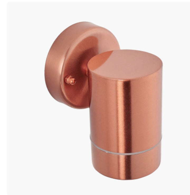 Lantana Copper Metal Fixed Spot Wall Light