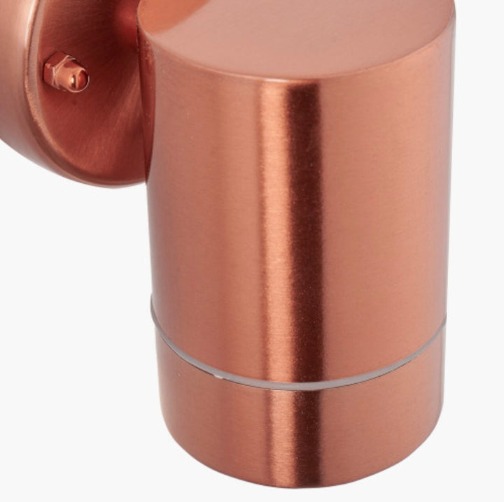 Lantana Copper Metal Fixed Spot Wall Light