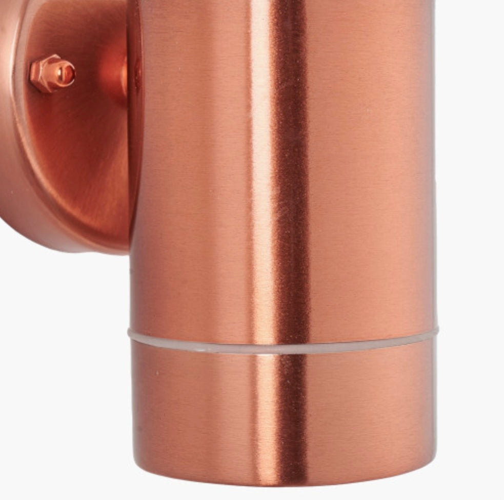 Lantana Copper Metal Fixed Spot Wall Light