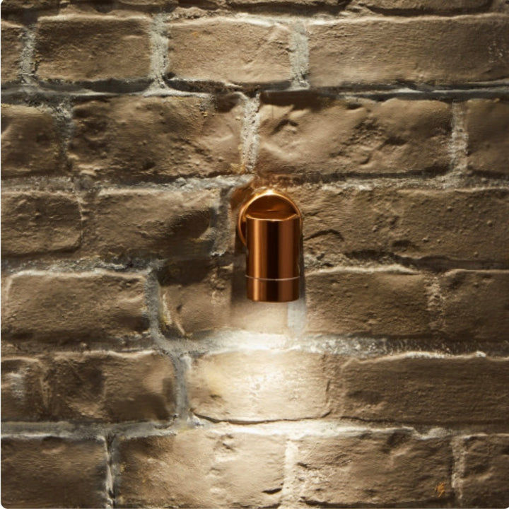 Lantana Copper Metal Fixed Spot Wall Light