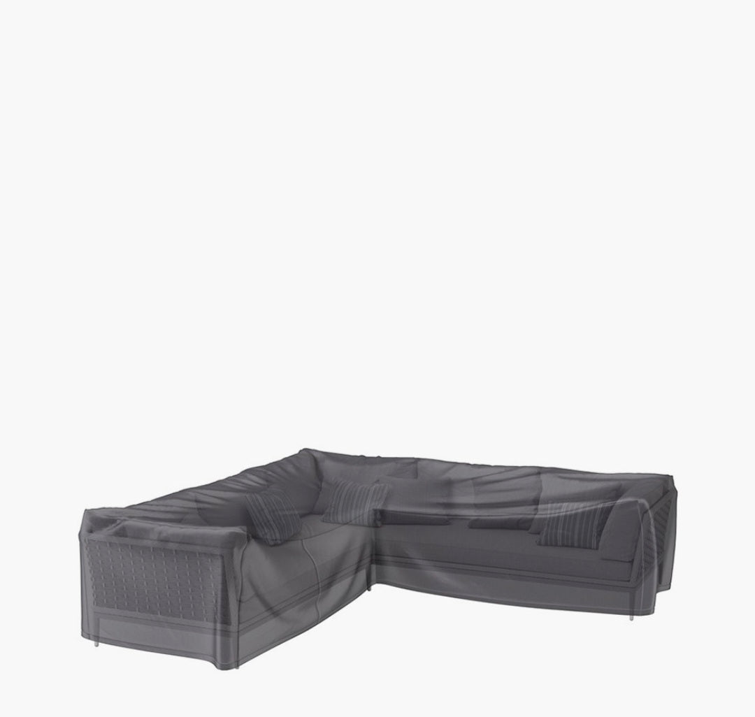 Outdoor Seating Set Aerocover L-Shape 220 x 220 x 90 x 70