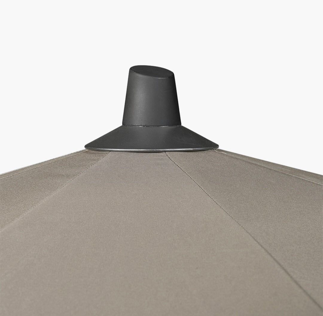 Riva 3m Round Taupe Parasol