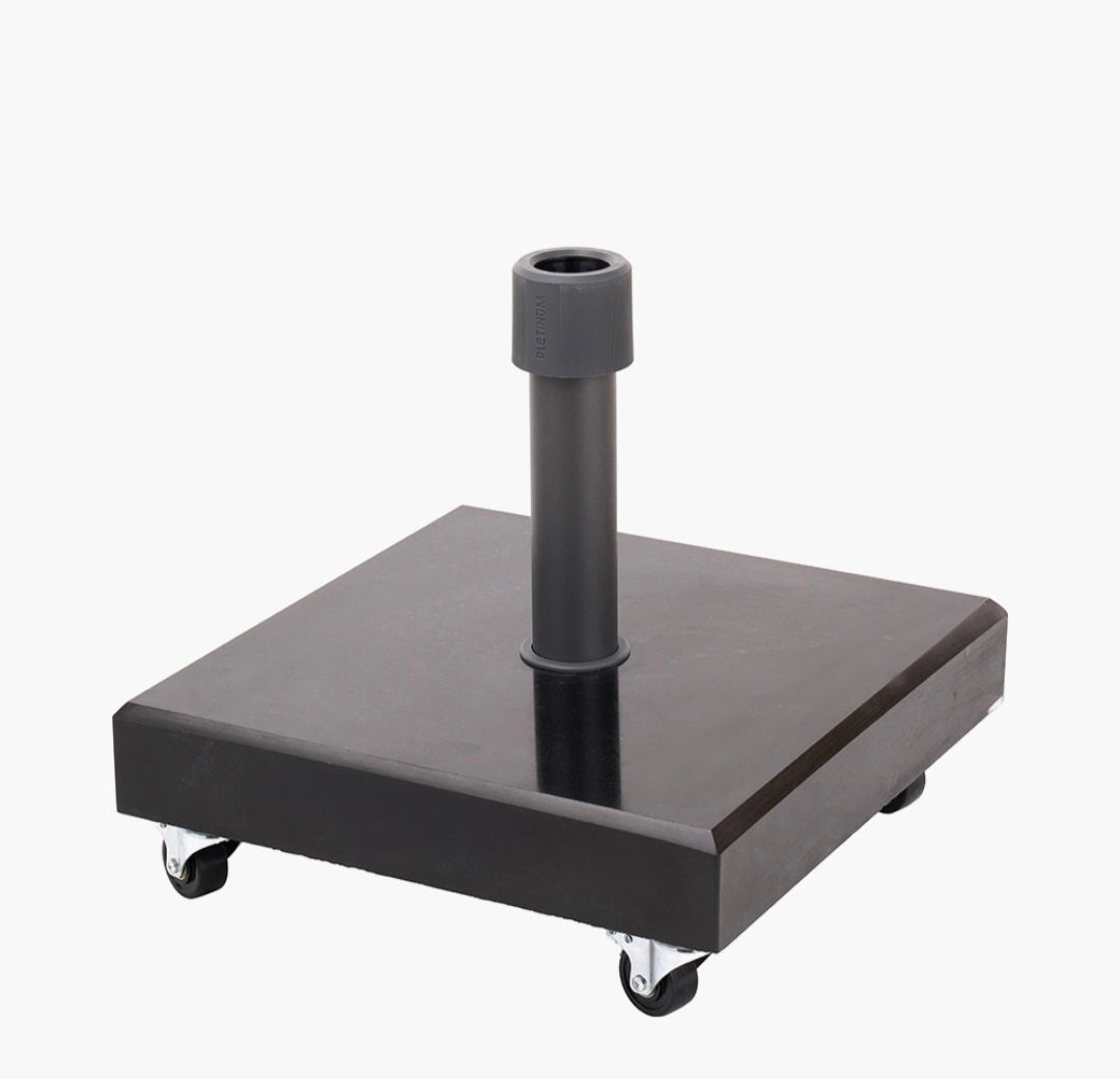 Rome Polished Black Granite 40KG Wheeled Parasol Base
SKU: 18-123