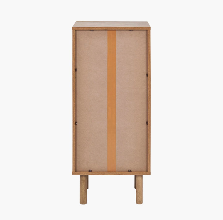 Henrik Natural Rattan 3 Drawer Tall Unit