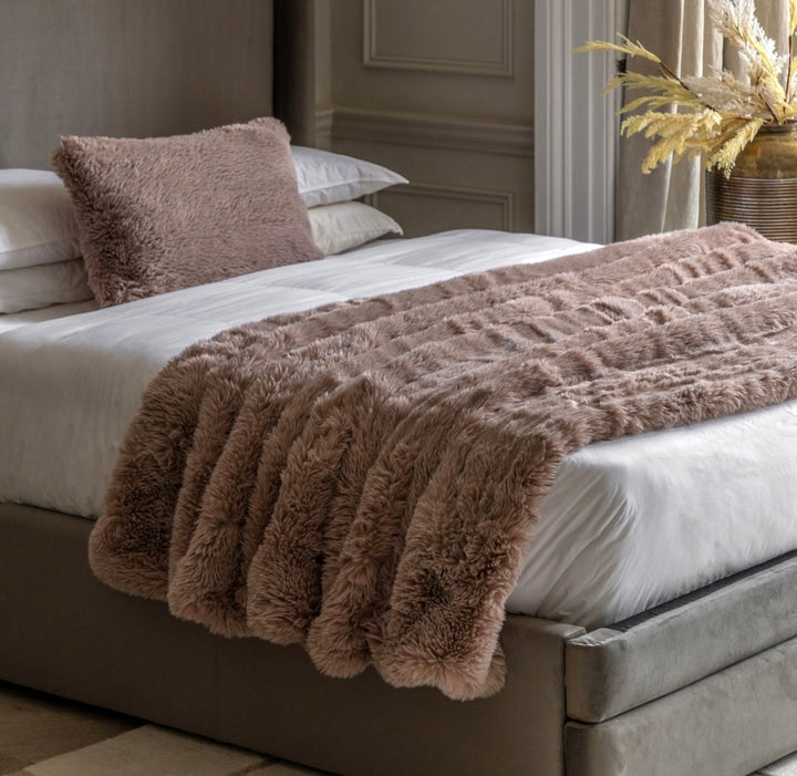 Juniper Faux Fur Throw
