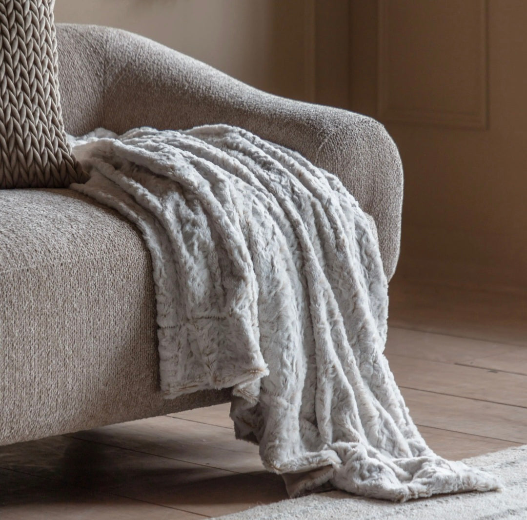 Kilburn Faux Fur Throw