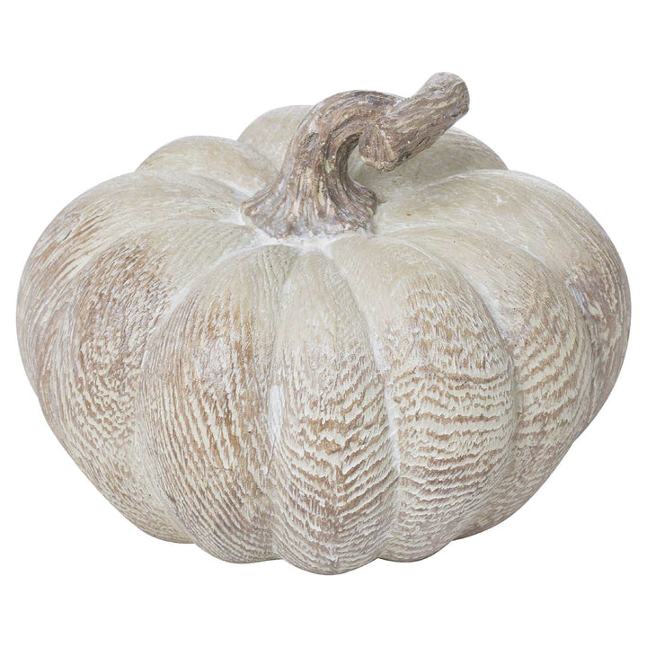 white wash pumpkin 