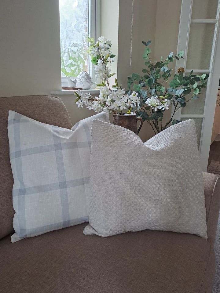 Textured Cream Cushion Cover 45cm×45cm