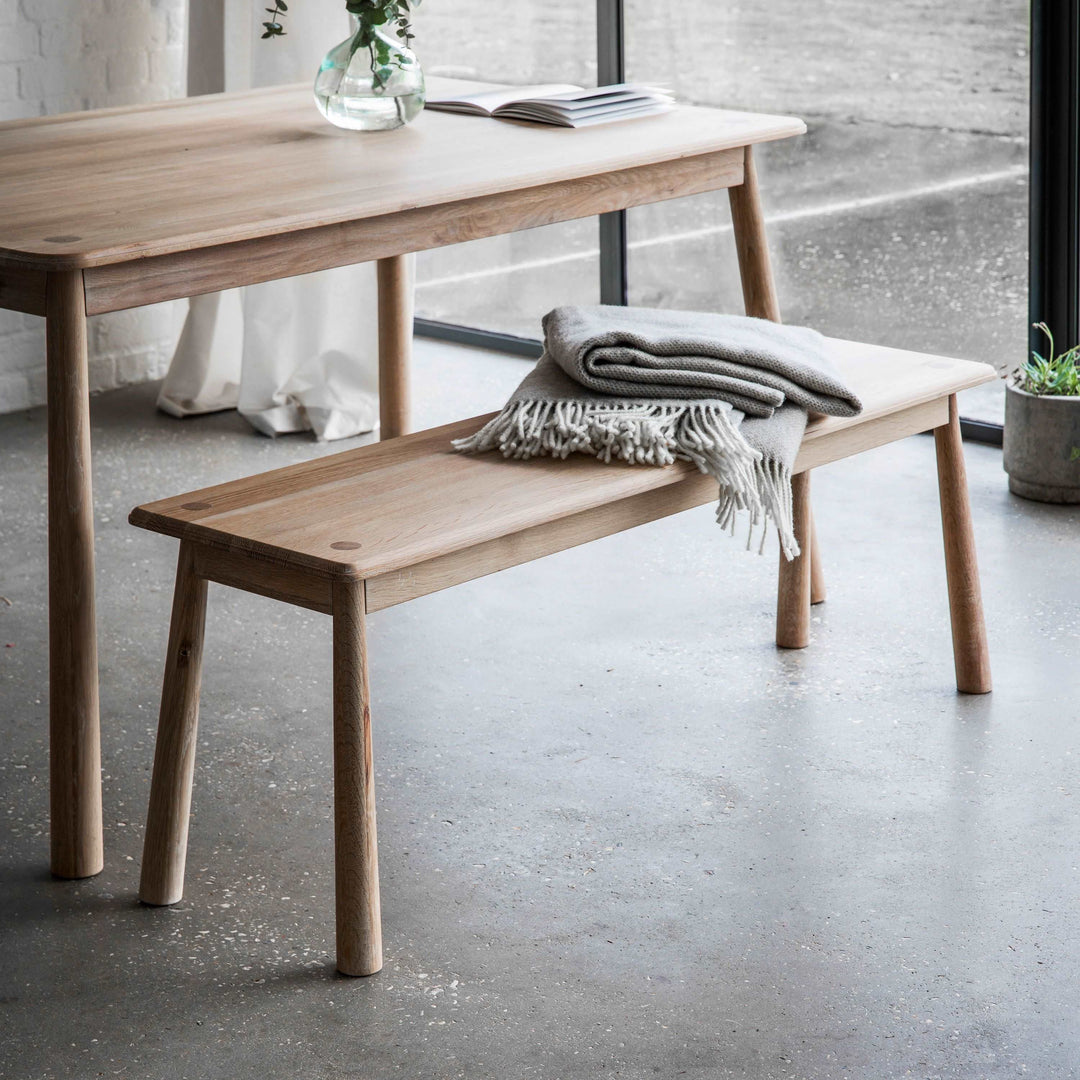 Dorset Oak Dining Bench