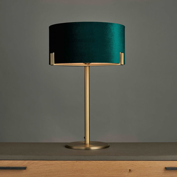 Athena Green Table lamp