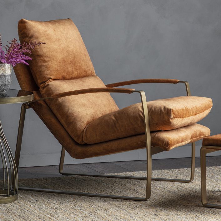 Felicity Lounger | Ochre