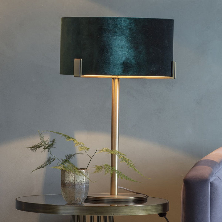 Athena Green Table lamp