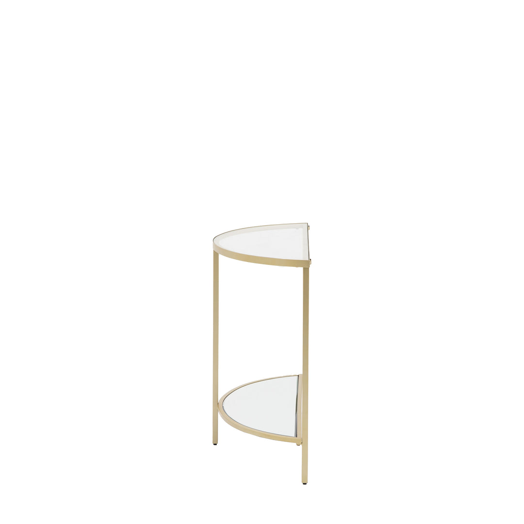 Alexis Console Table | Champagne