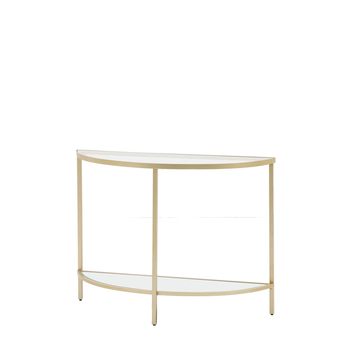 Alexis Console Table | Champagne
