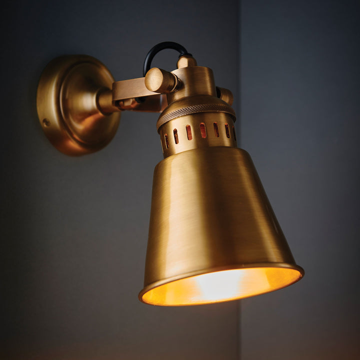 Gemma Wall Light Brass