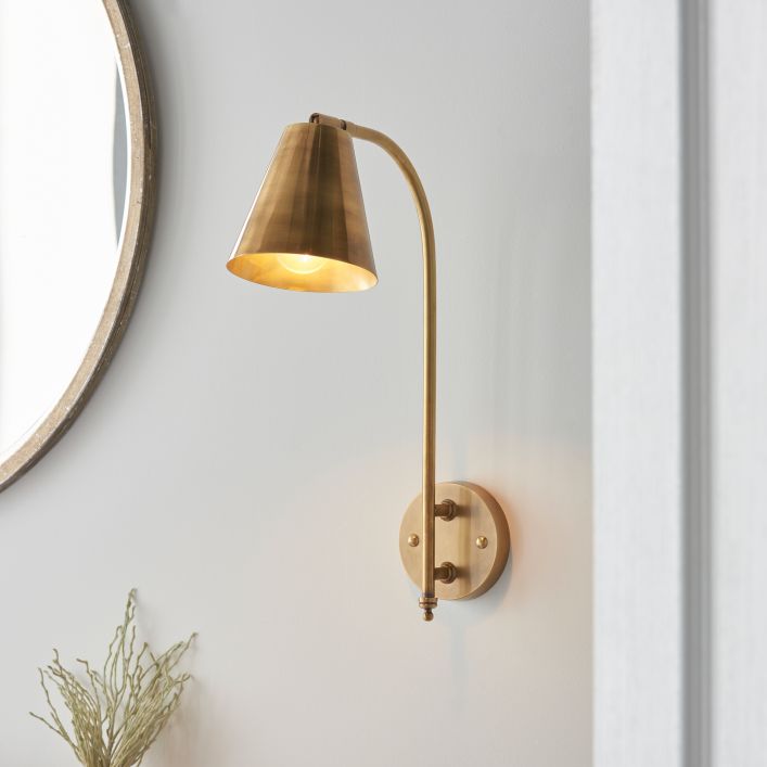 Orla Brass Wall Light