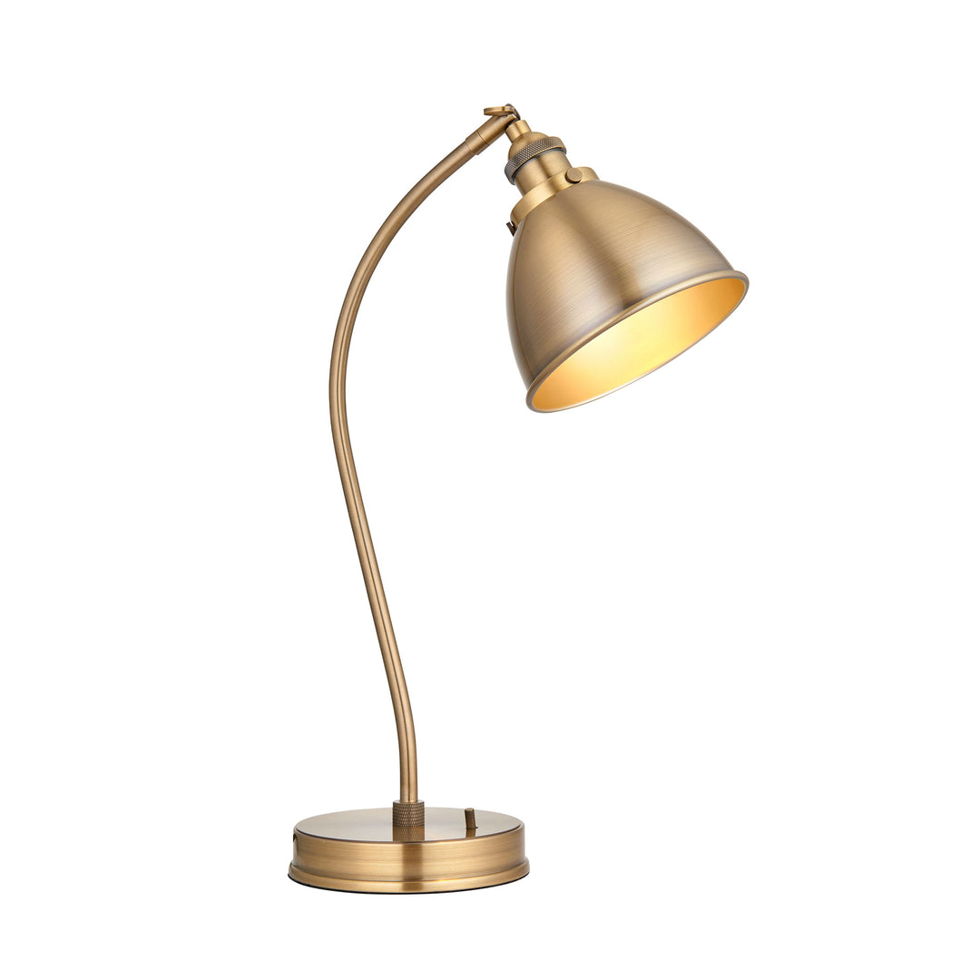 Franklin Table Lamp Antique Brass