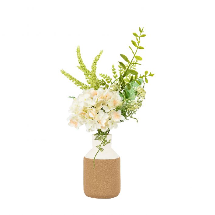 Hydrangea Flower Arrangement In Vase